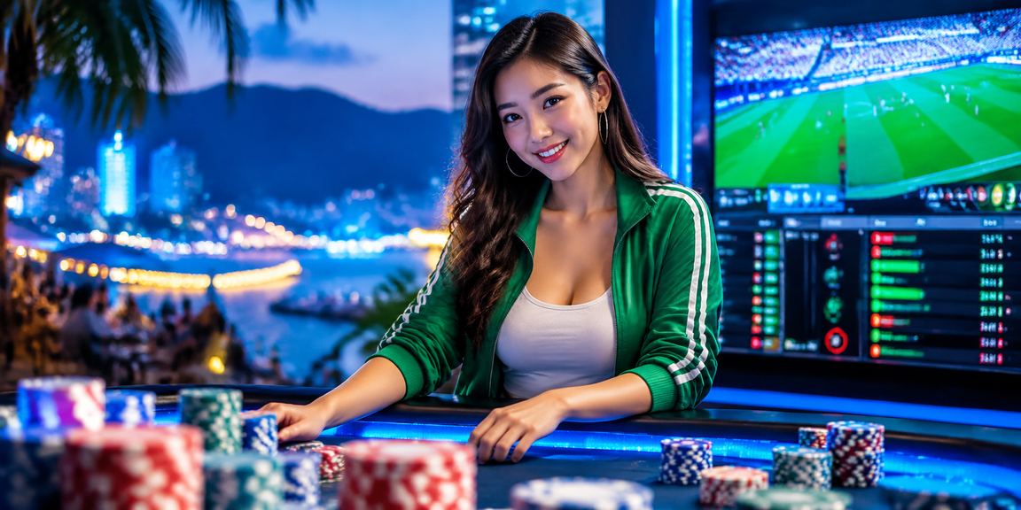 Khung cảnh chợ đêm Nha Trang – người dùng theo dõi cá cược trực tuyến buổi tối